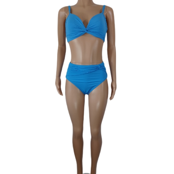 Bleu Rod Beattie 2pc BikiniGold Colored Accents( - Picture 4 of 5